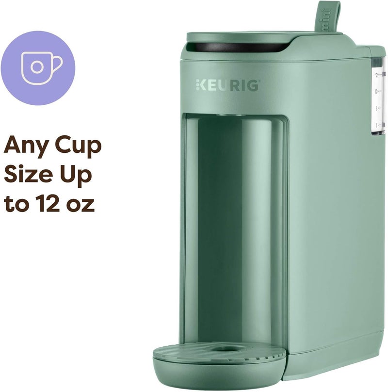 Keurig صانع القهوة K-Mini Mate للحصة الواحدة – عرض 4 بوصات فائق الصغر، مناسب للأكواب السفر، هدية مثالية للمساحات الصغيرة، لون غلamping الأخضر - Image 2
